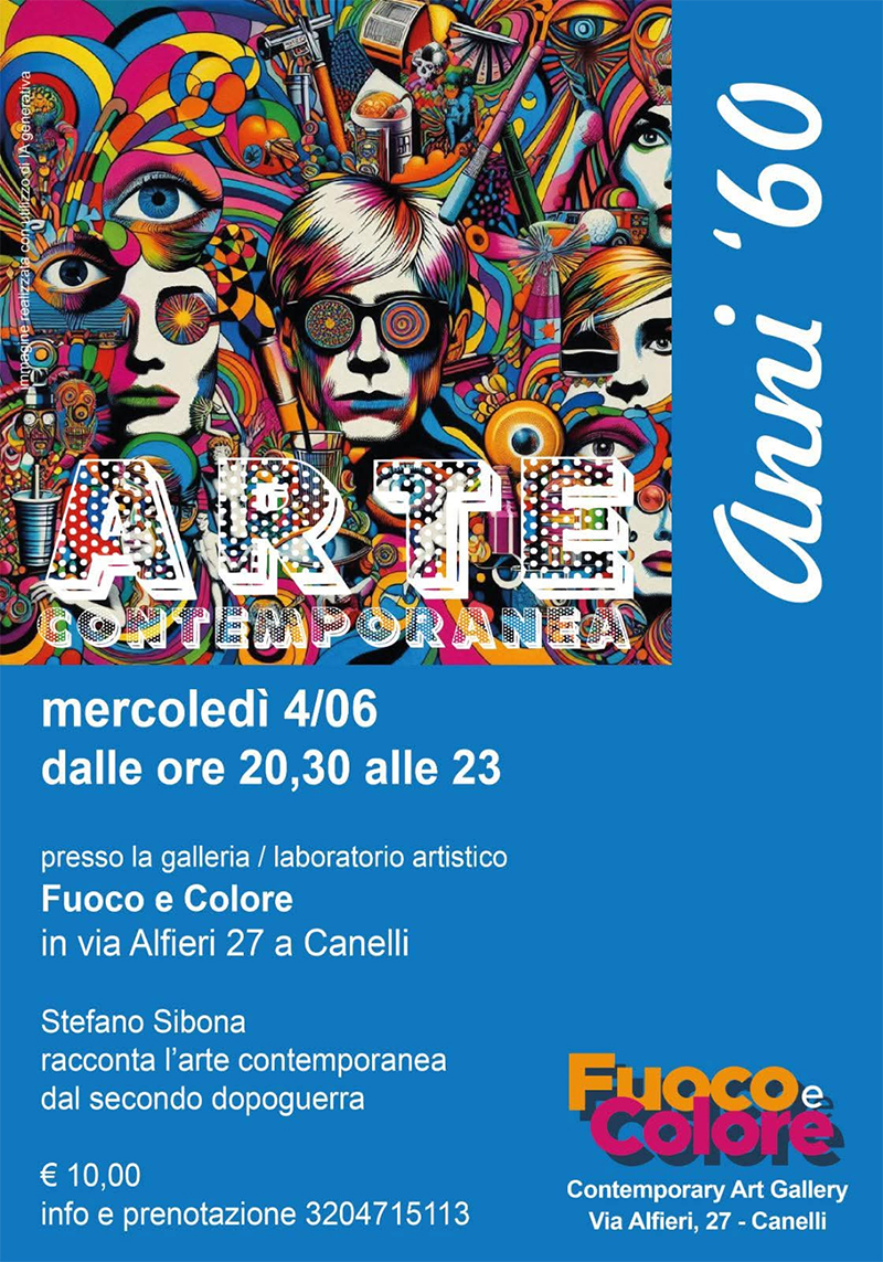 Seminario - Arte Contemporanea: gli anni 60